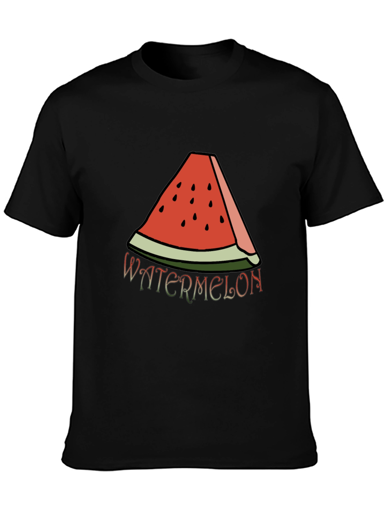 Watermelon Slice Graphic Tee - Casual Summer Style