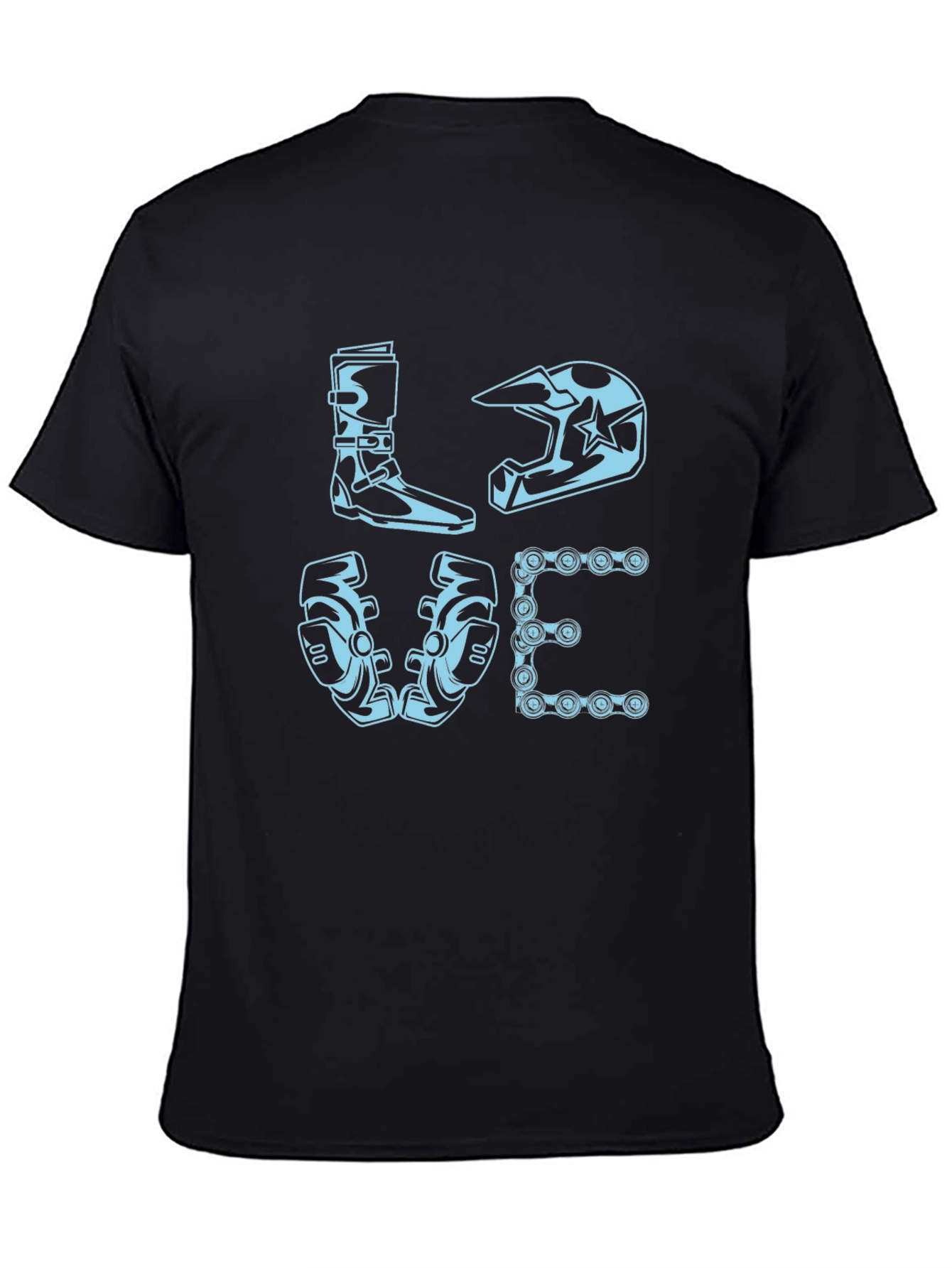 Motocross LOVE Graphic T-Shirt - Biker Edition