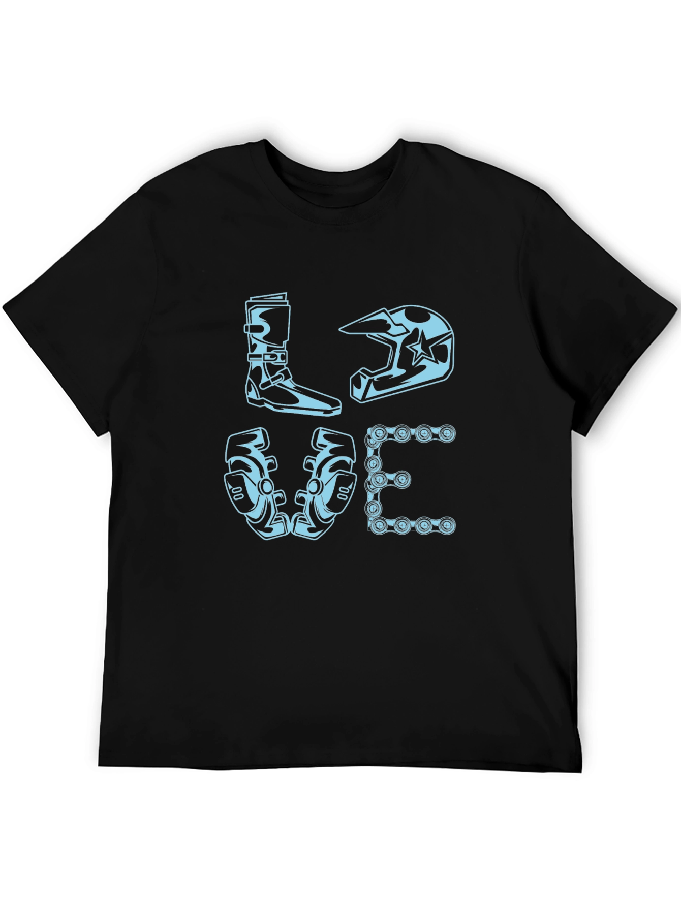 Motocross LOVE Graphic T-Shirt - Biker Edition