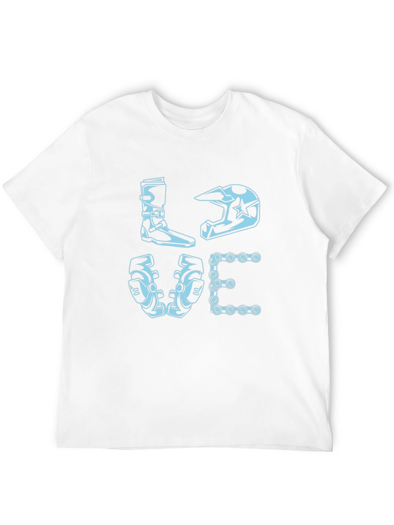 Motocross LOVE Graphic T-Shirt - Biker Edition