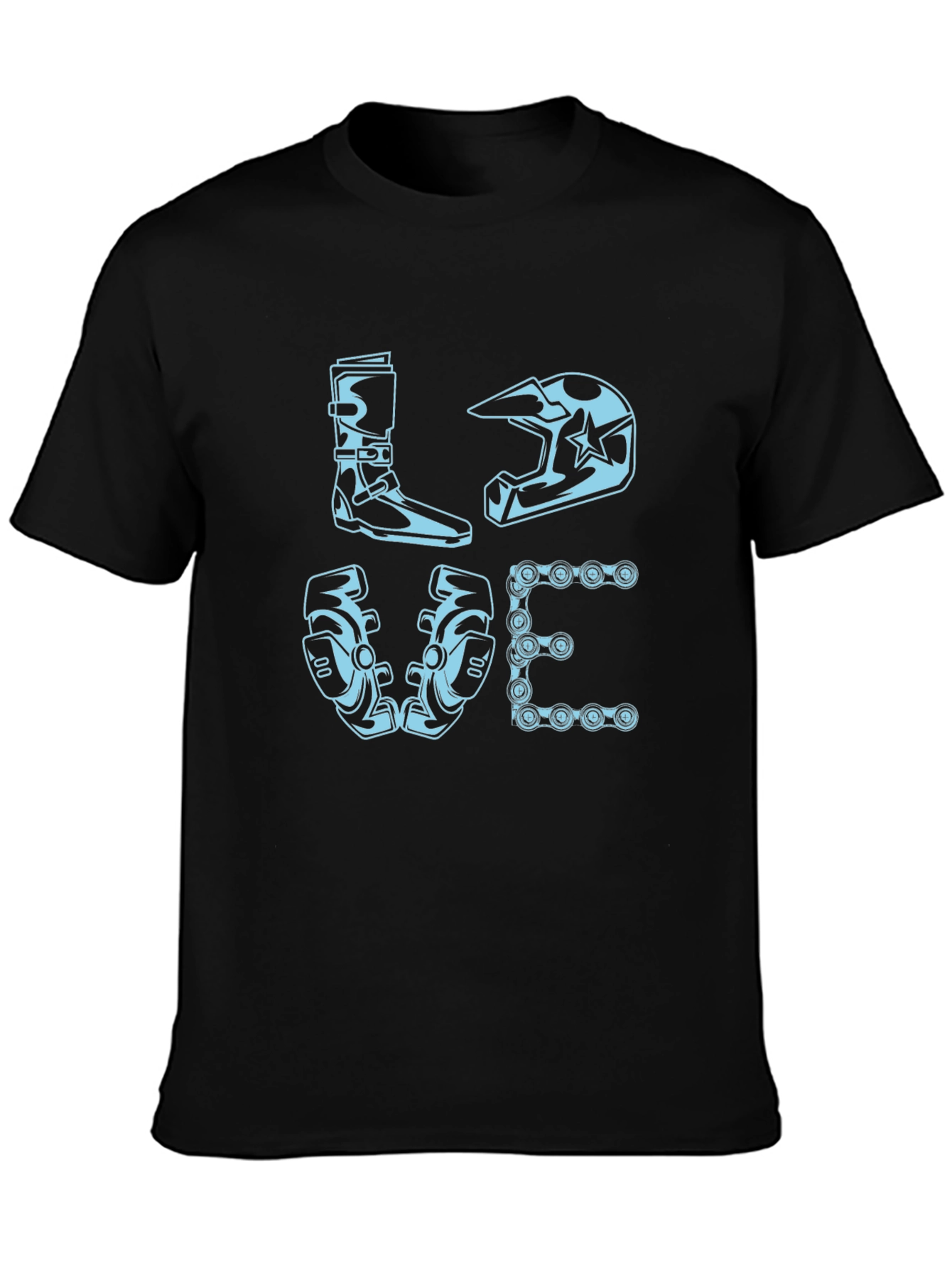 Motocross LOVE Graphic T-Shirt - Biker Edition