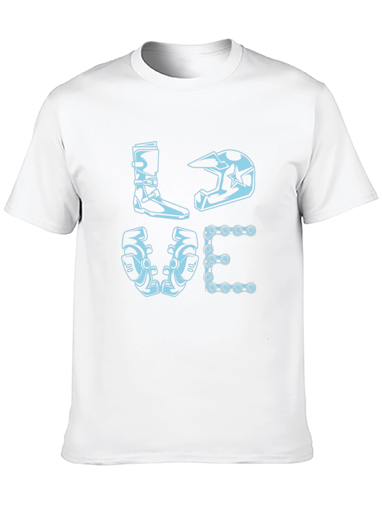 Motocross LOVE Graphic T-Shirt - Biker Edition