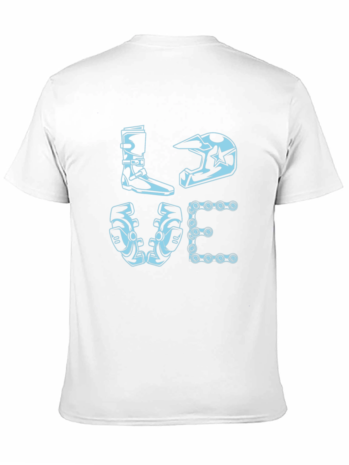 Motocross LOVE Graphic T-Shirt - Biker Edition