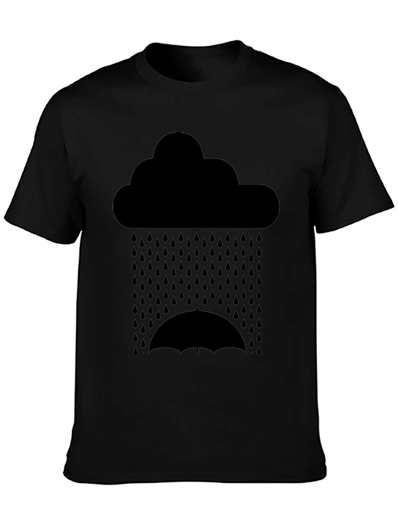 Rain Cloud & Umbrella Graphic Tee