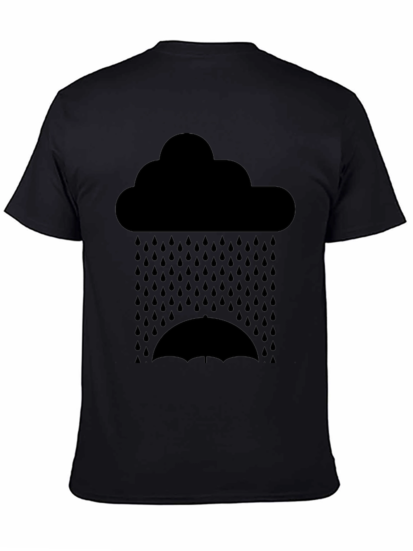 Rain Cloud & Umbrella Graphic Tee