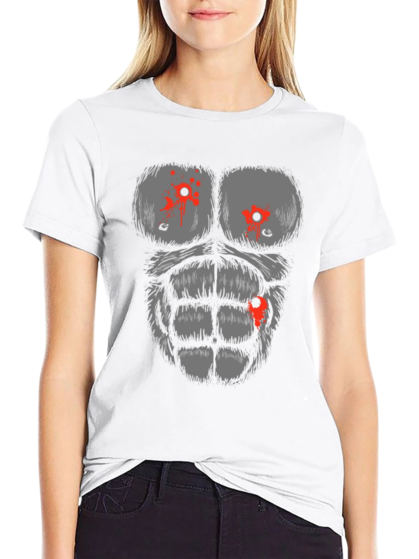 Bullet-Riddled Gorilla Chest T-Shirt