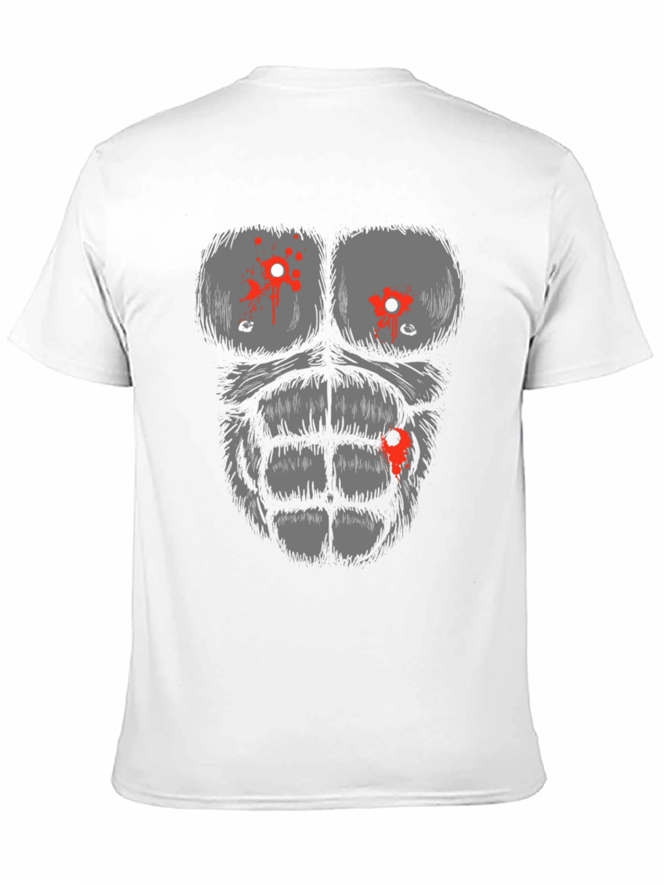 Bullet-Riddled Gorilla Chest T-Shirt