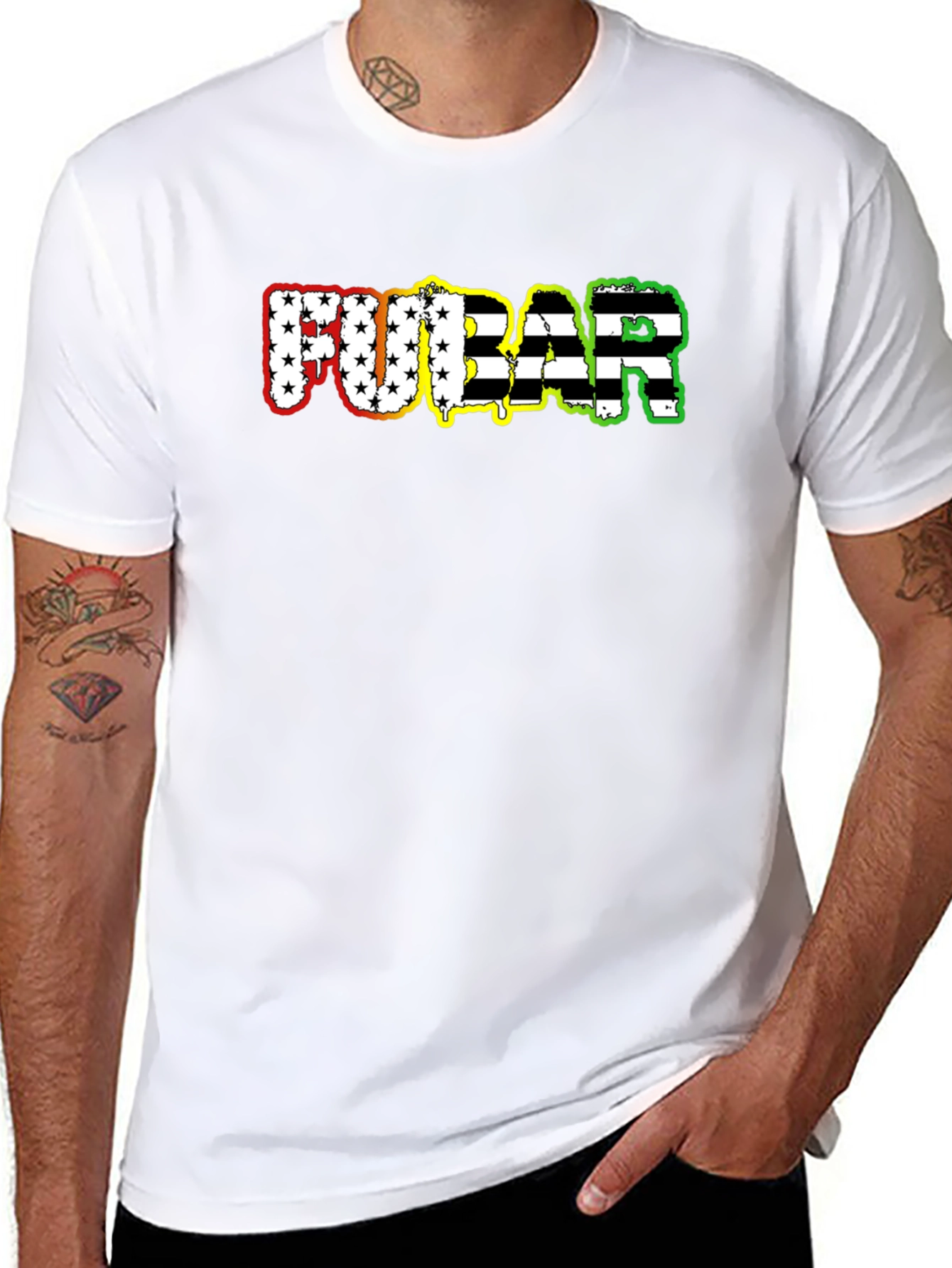 FUBAR Graphic T-Shirt - Black