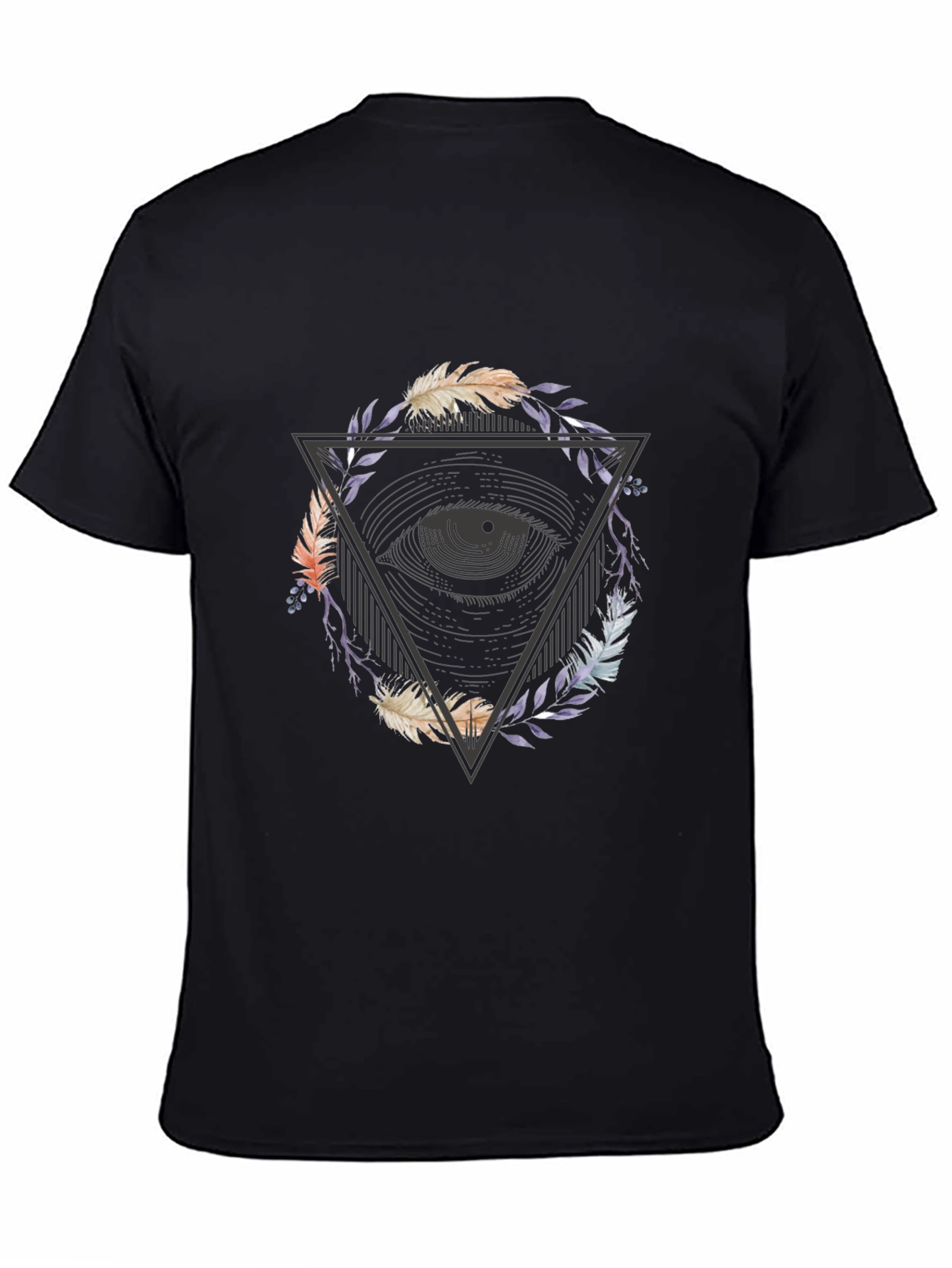Eye of Providence Graphic Tee - Black