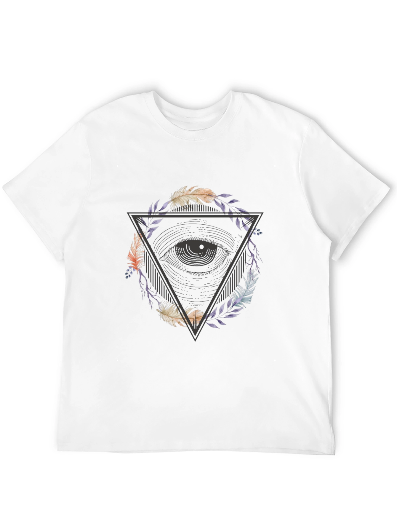 Eye of Providence Graphic Tee - Black