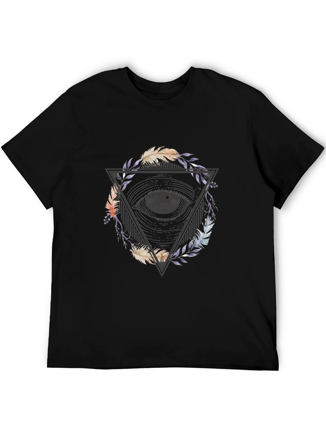 Eye of Providence Graphic Tee - Black