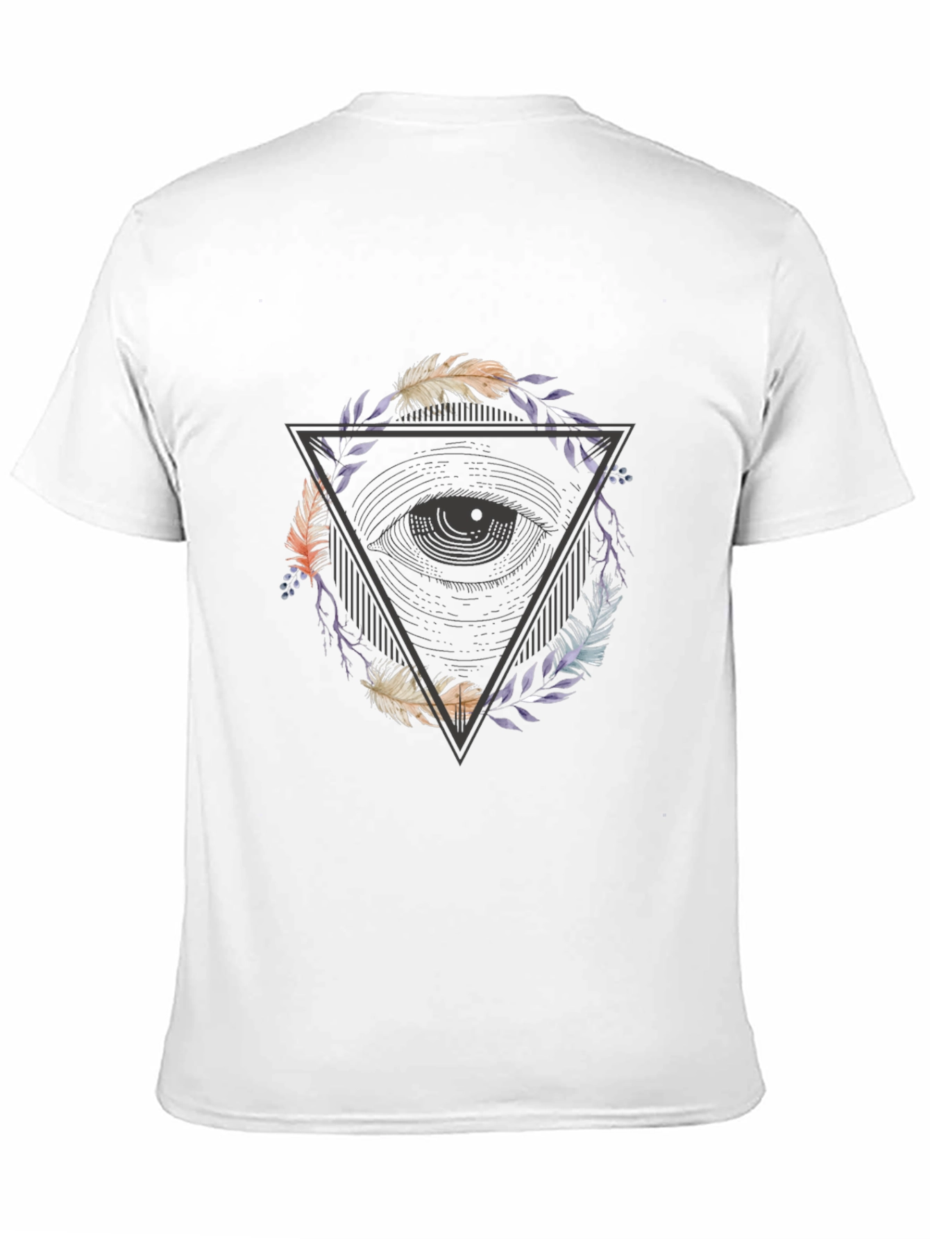 Eye of Providence Graphic Tee - Black