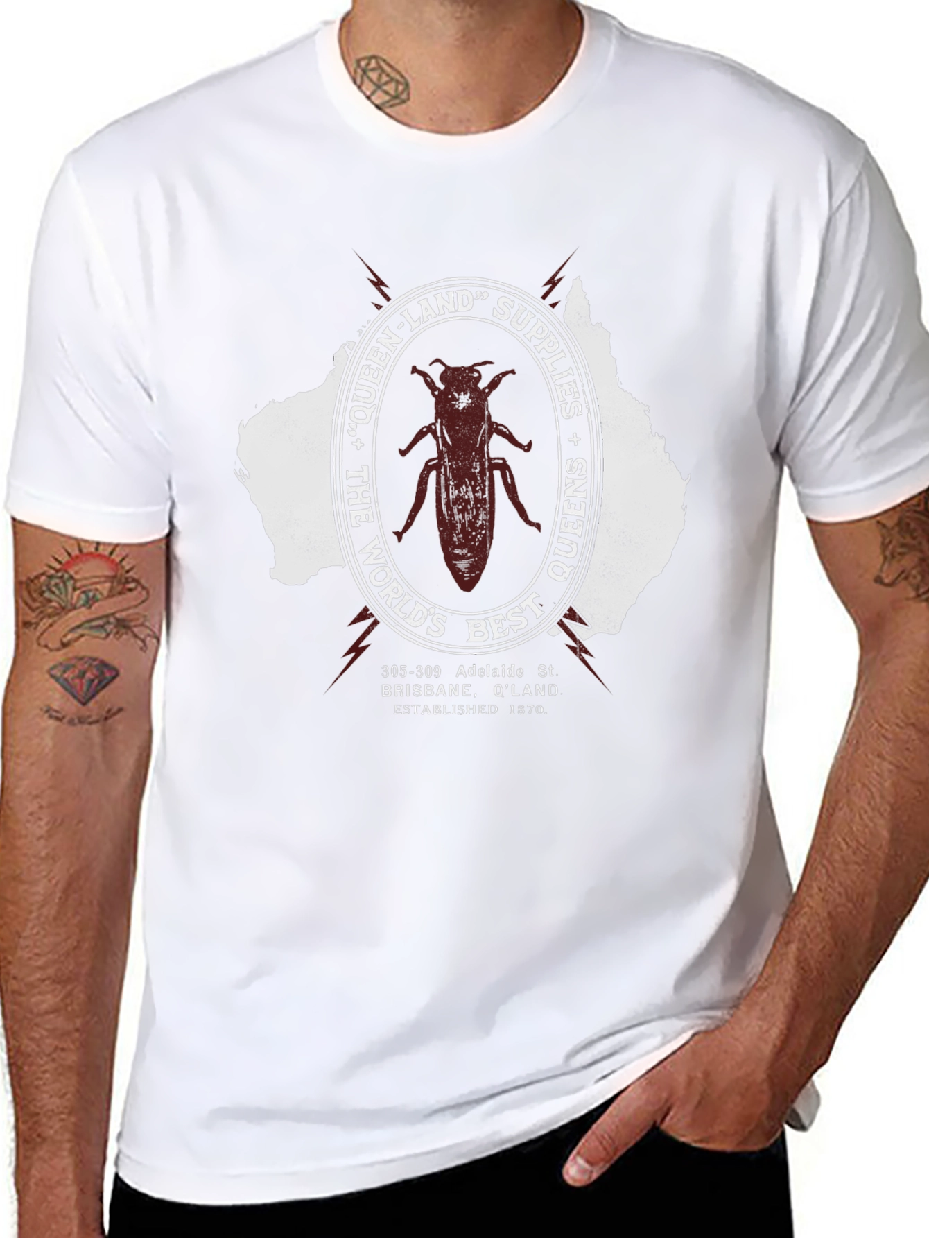 Queensland Supplies T-Shirt - Australia Souvenir