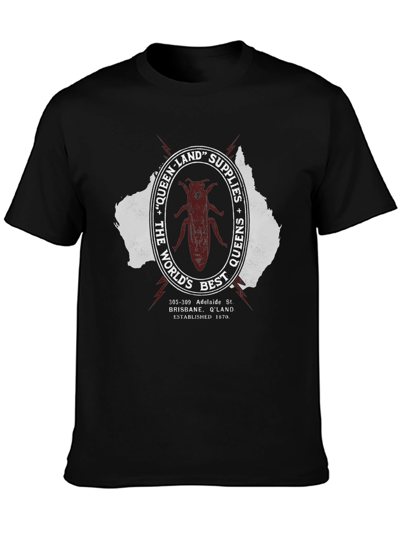 Queensland Supplies T-Shirt - Australia Souvenir