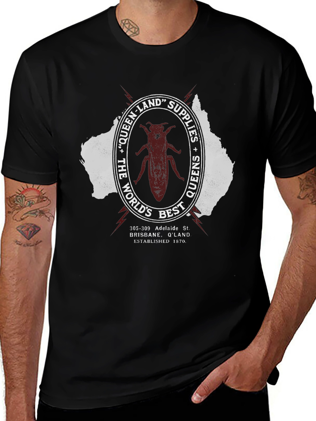 Queensland Supplies T-Shirt - Australia Souvenir