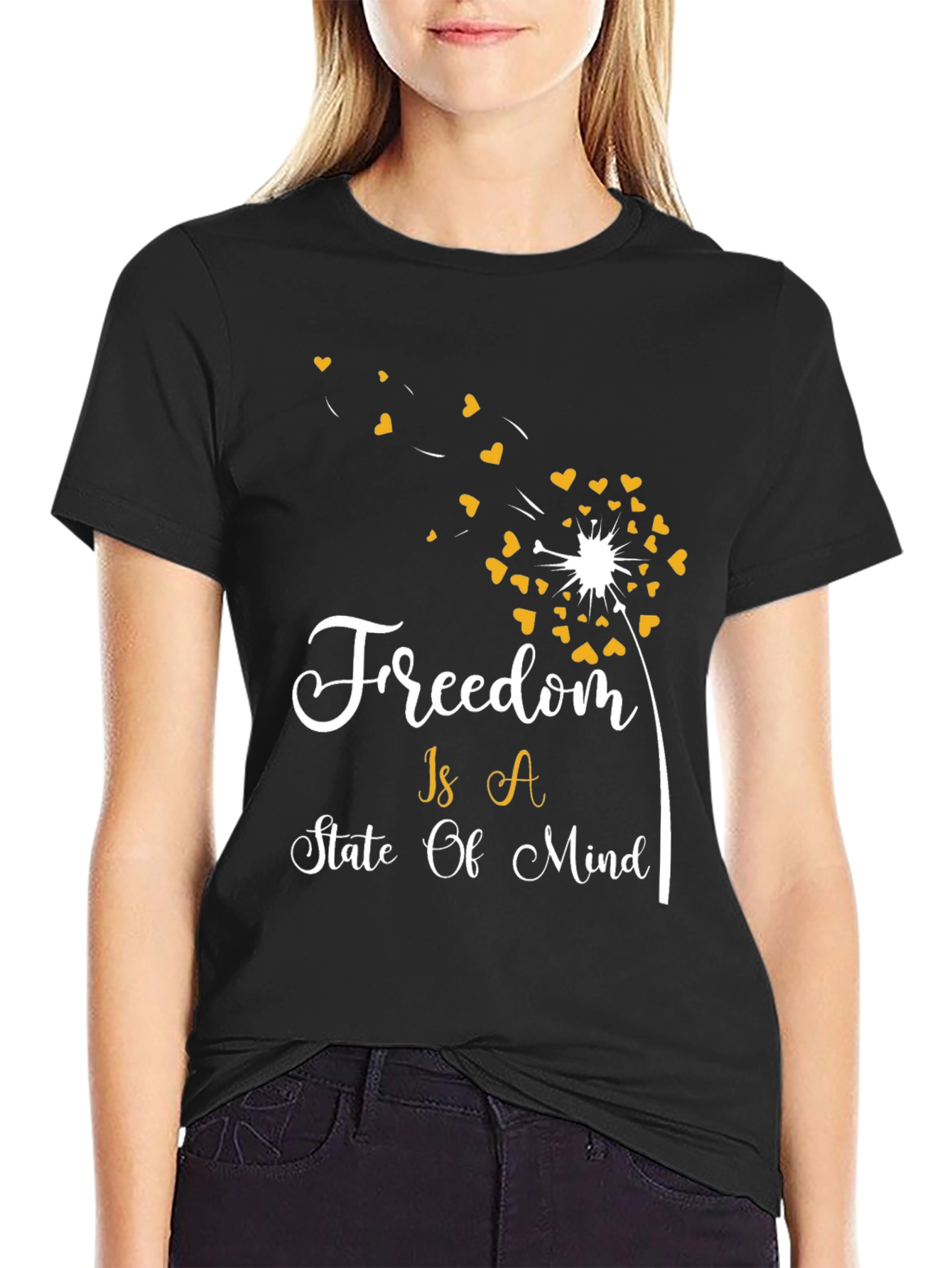 Freedom State of Mind Graphic T-Shirt