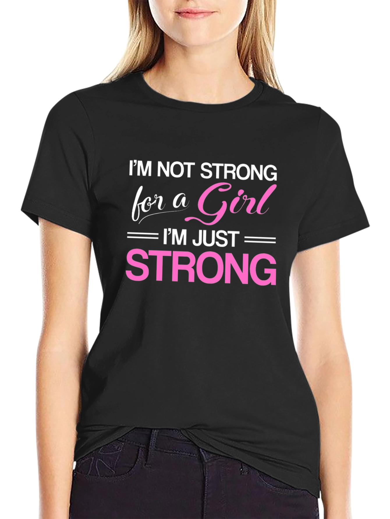 Strong Woman T-Shirt Empowering Design