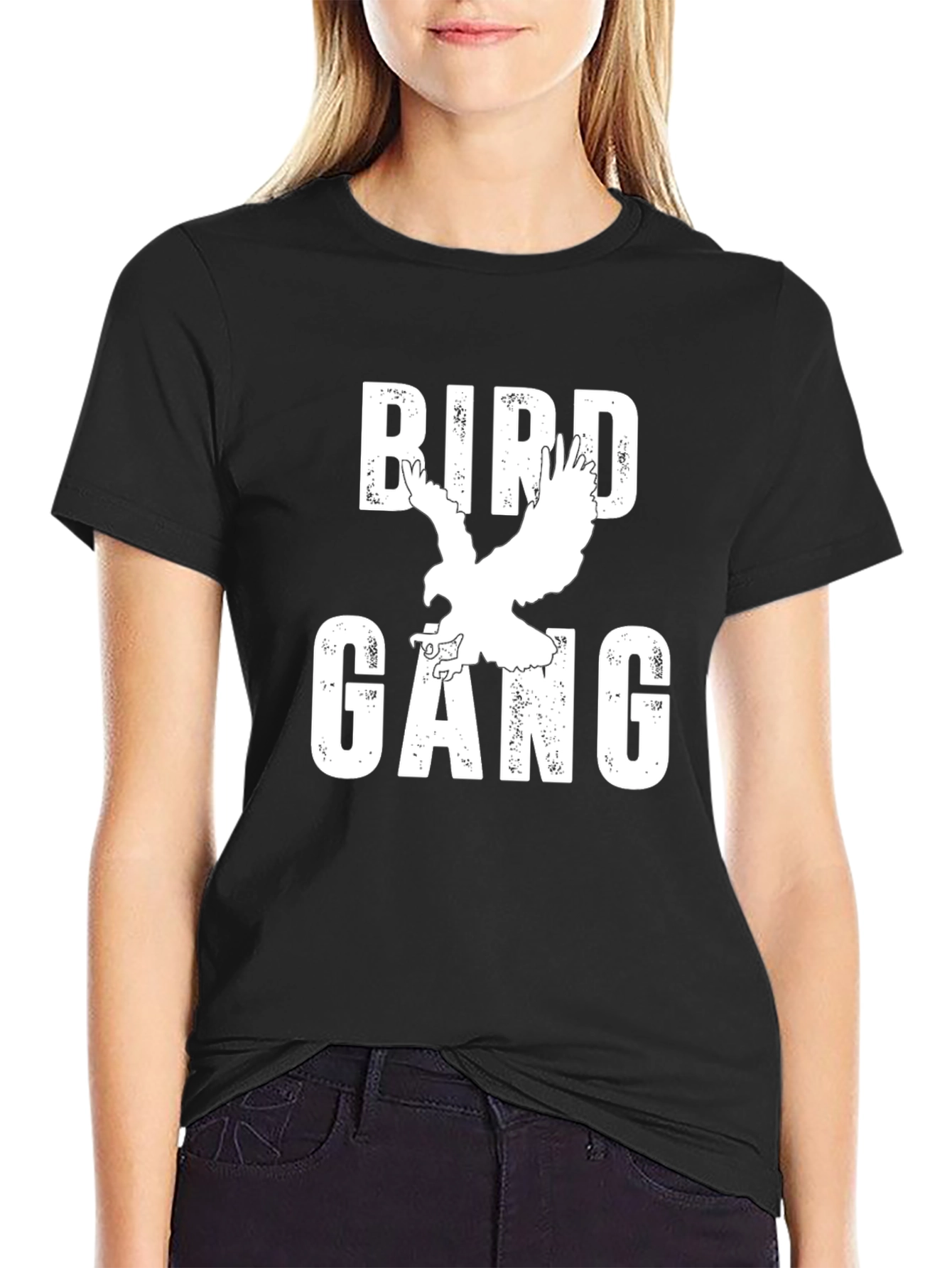 Bird Gang Graphic Tee - Cool Casual Cotton T-Shirt
