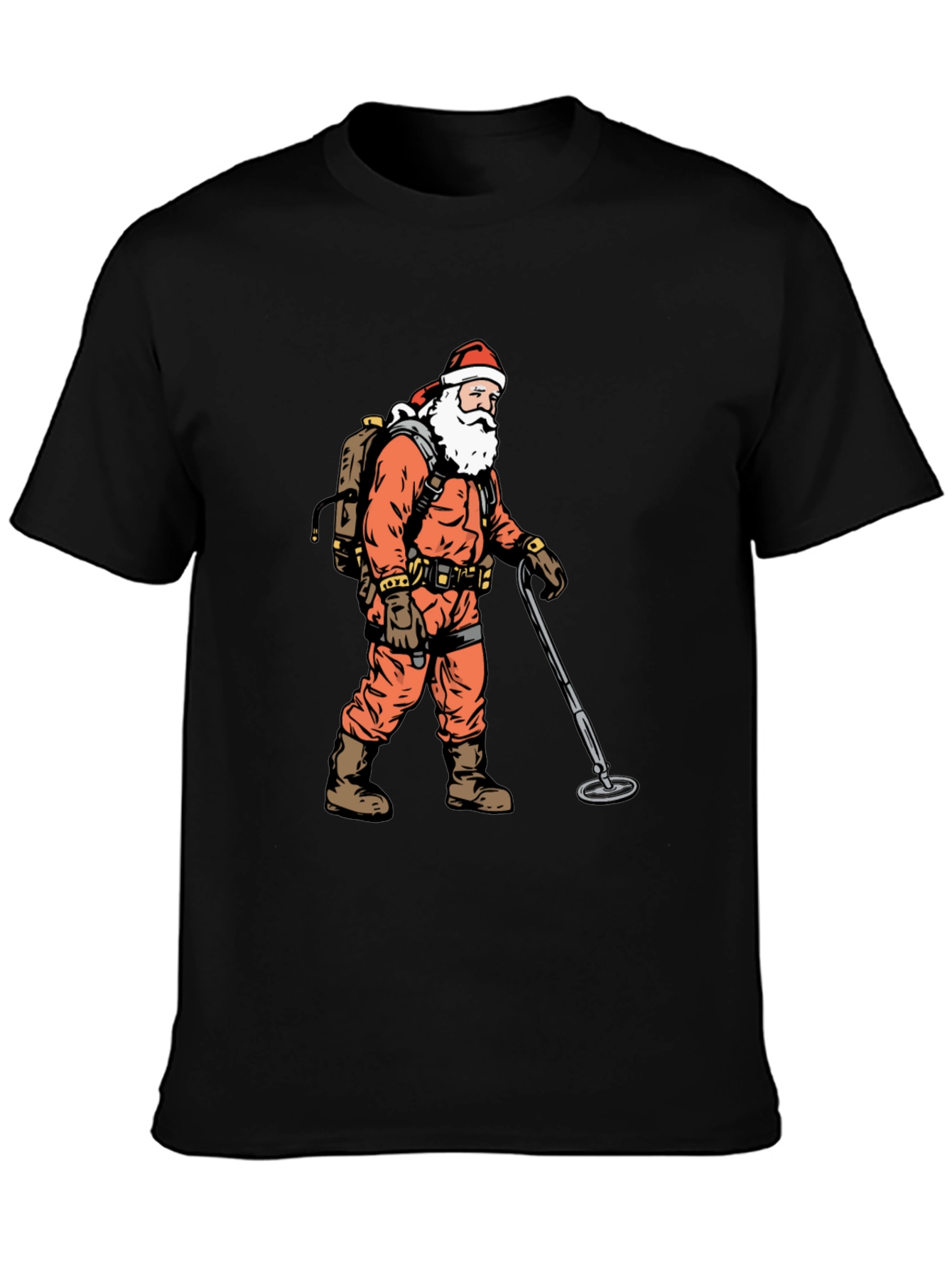 Santa Metal Detecting T-Shirt