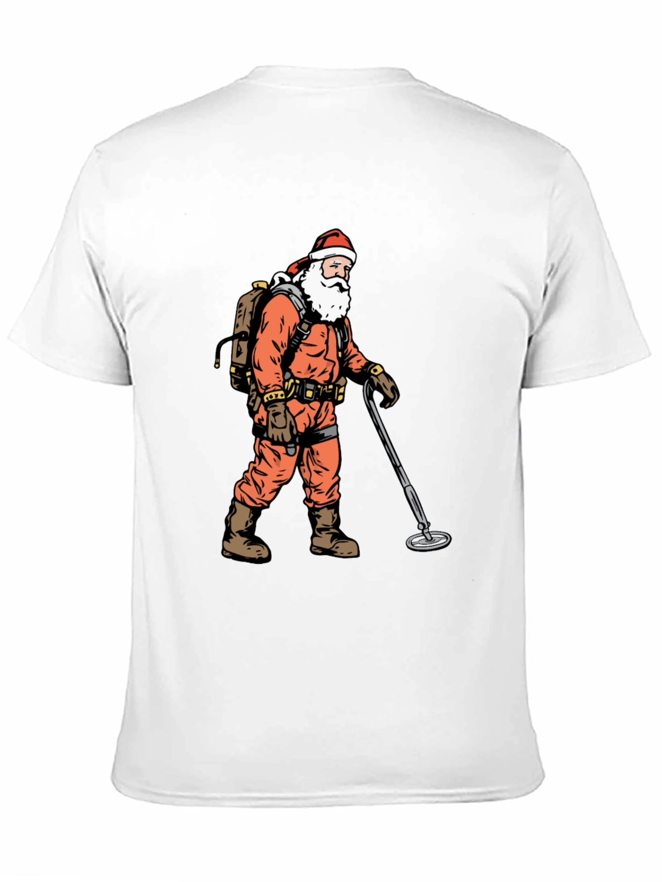 Santa Metal Detecting T-Shirt