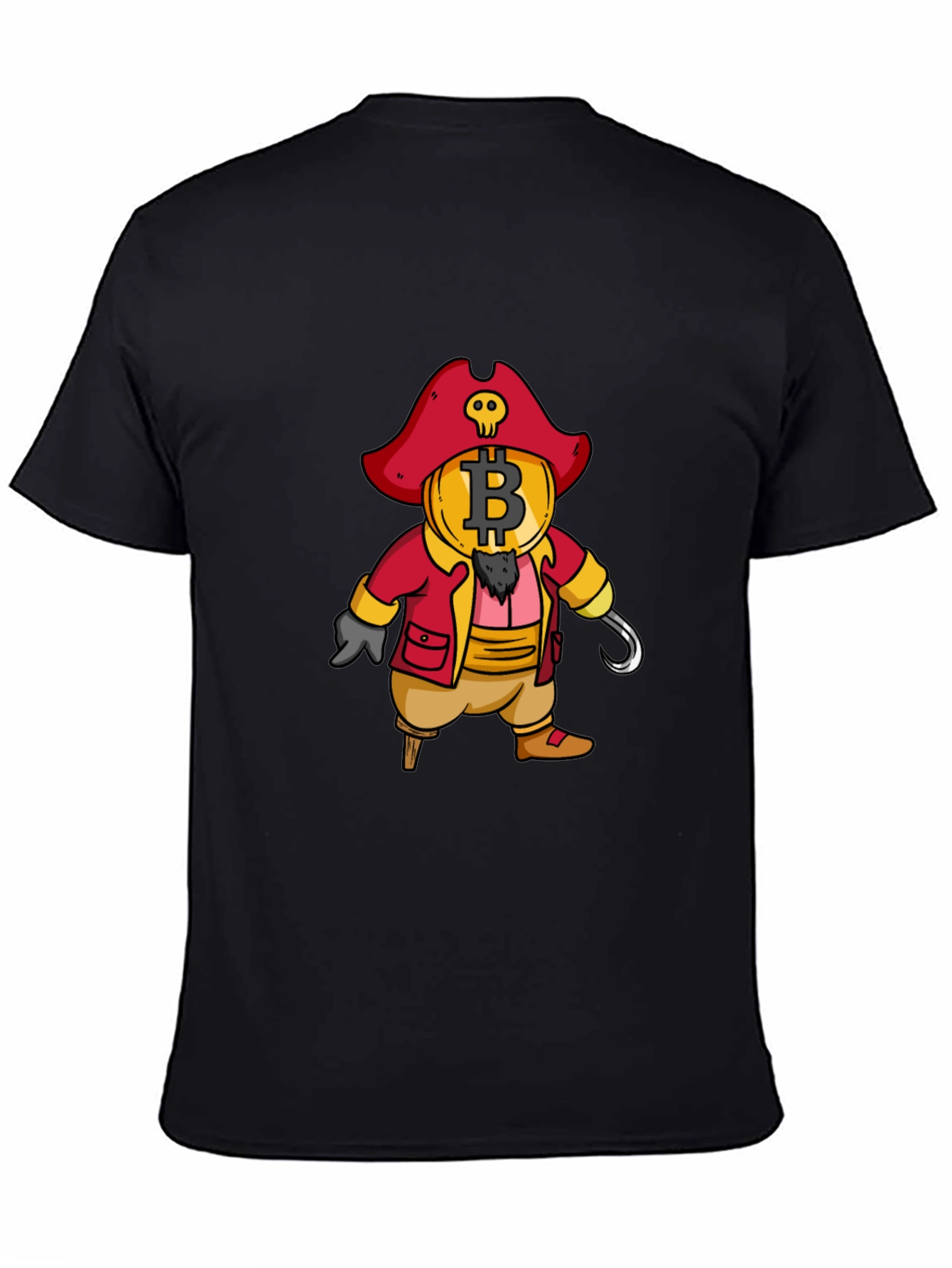 Bitcoin Pirate T-Shirt - Crypto Treasure Tee