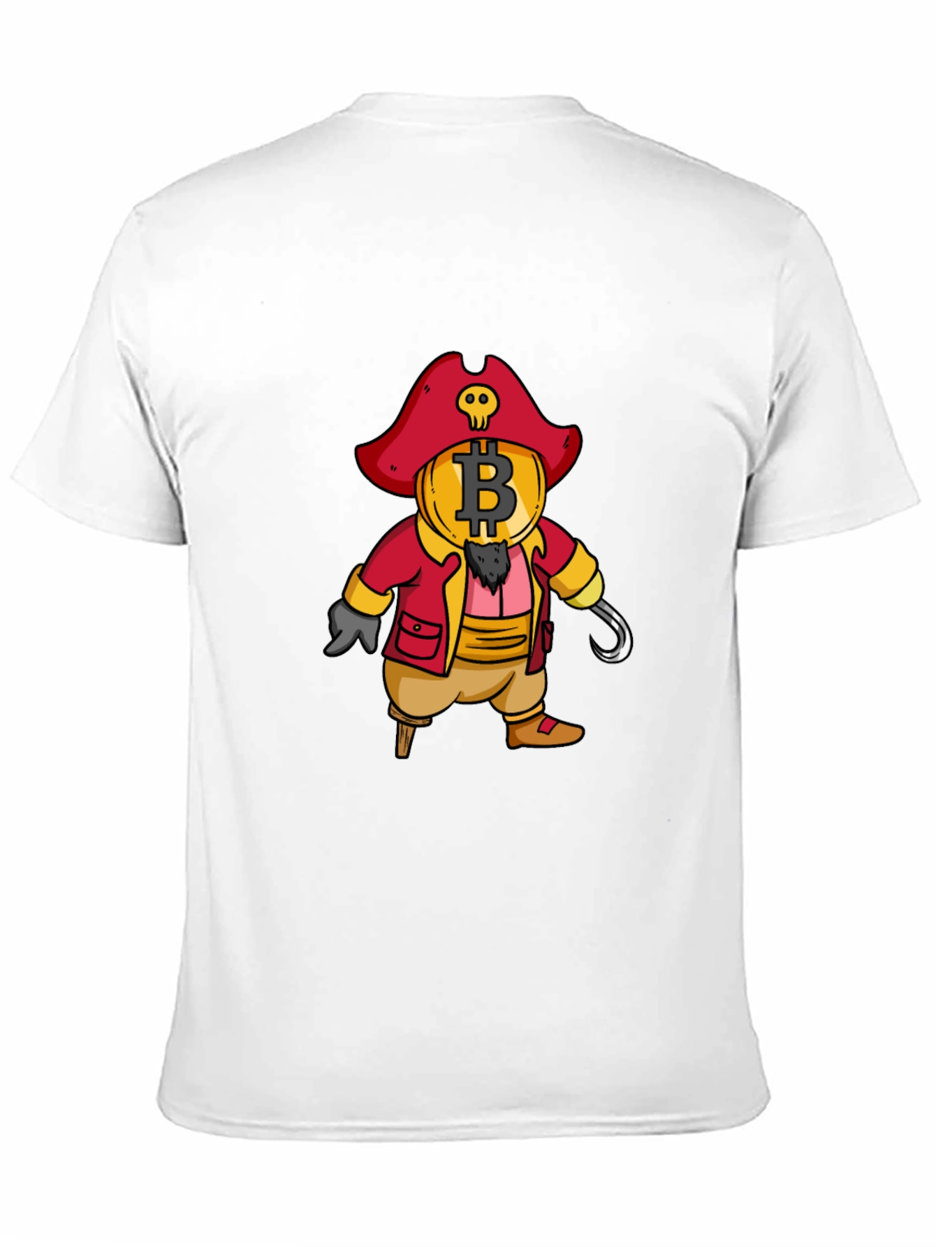 Bitcoin Pirate T-Shirt - Crypto Treasure Tee