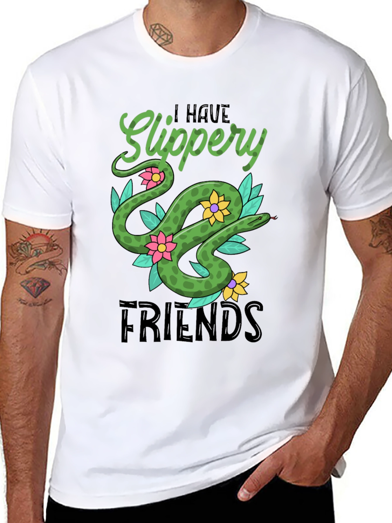 Slippery Friends Graphic Tee