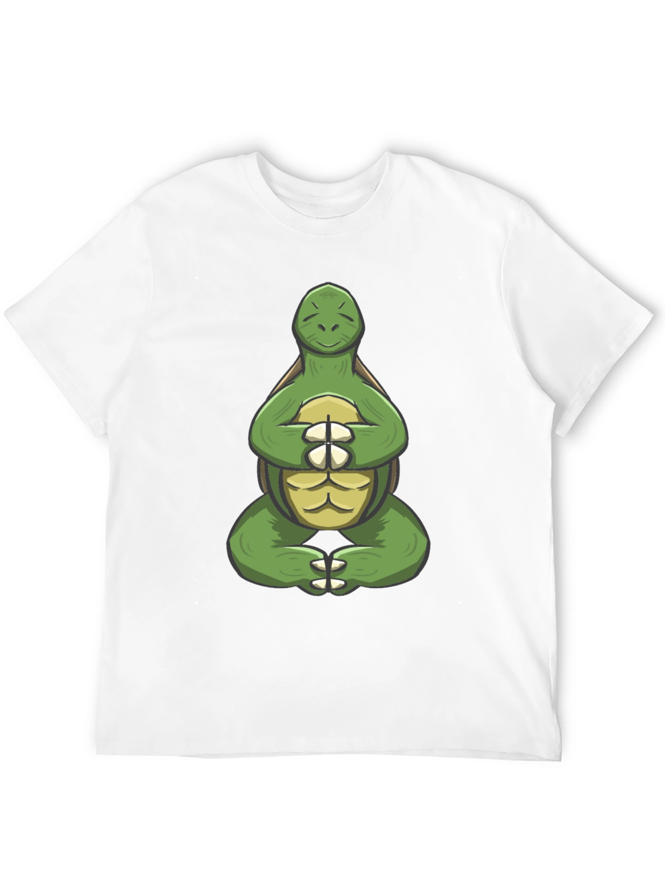 Zen Turtle Graphic Tee - Meditating Reptile T-Shirt