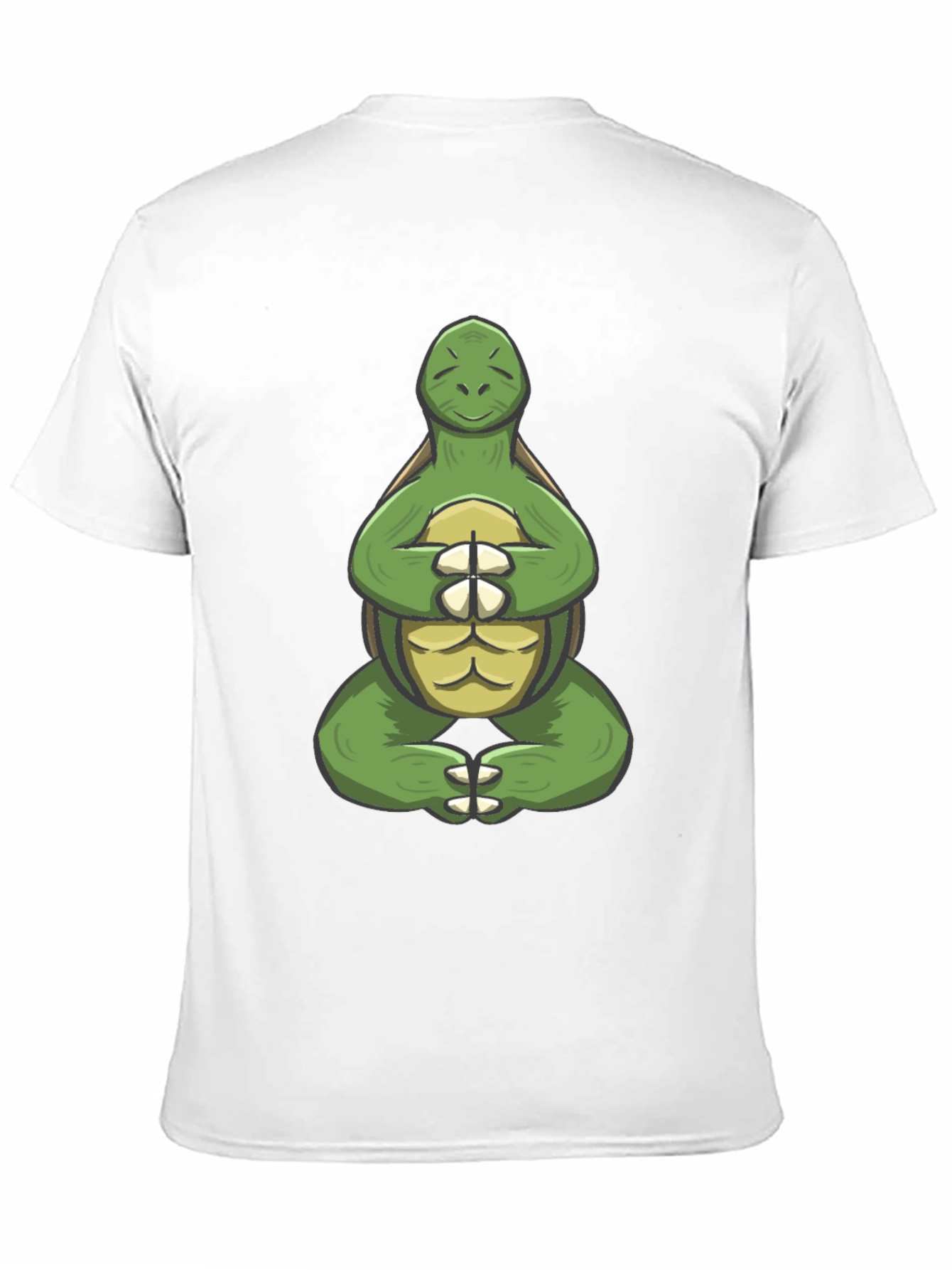 Zen Turtle Graphic Tee - Meditating Reptile T-Shirt