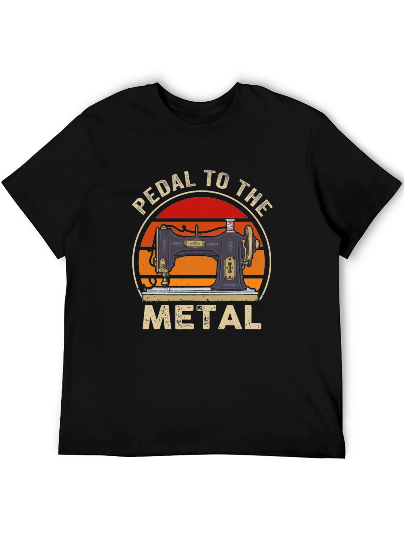 Pedal to the Metal Sewing Machine T-Shirt