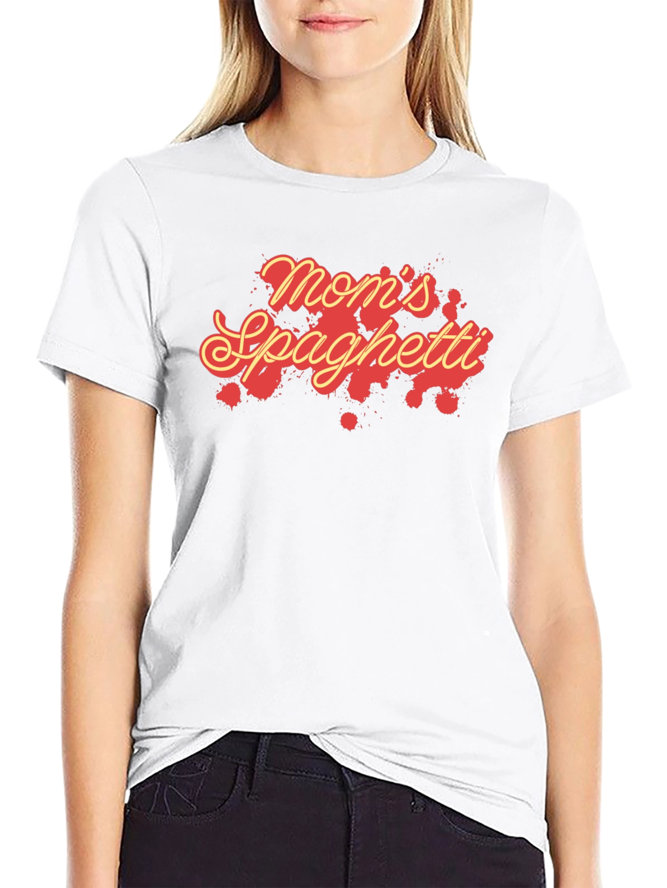 Moms Spaghetti Graphic T-Shirt - Unisex