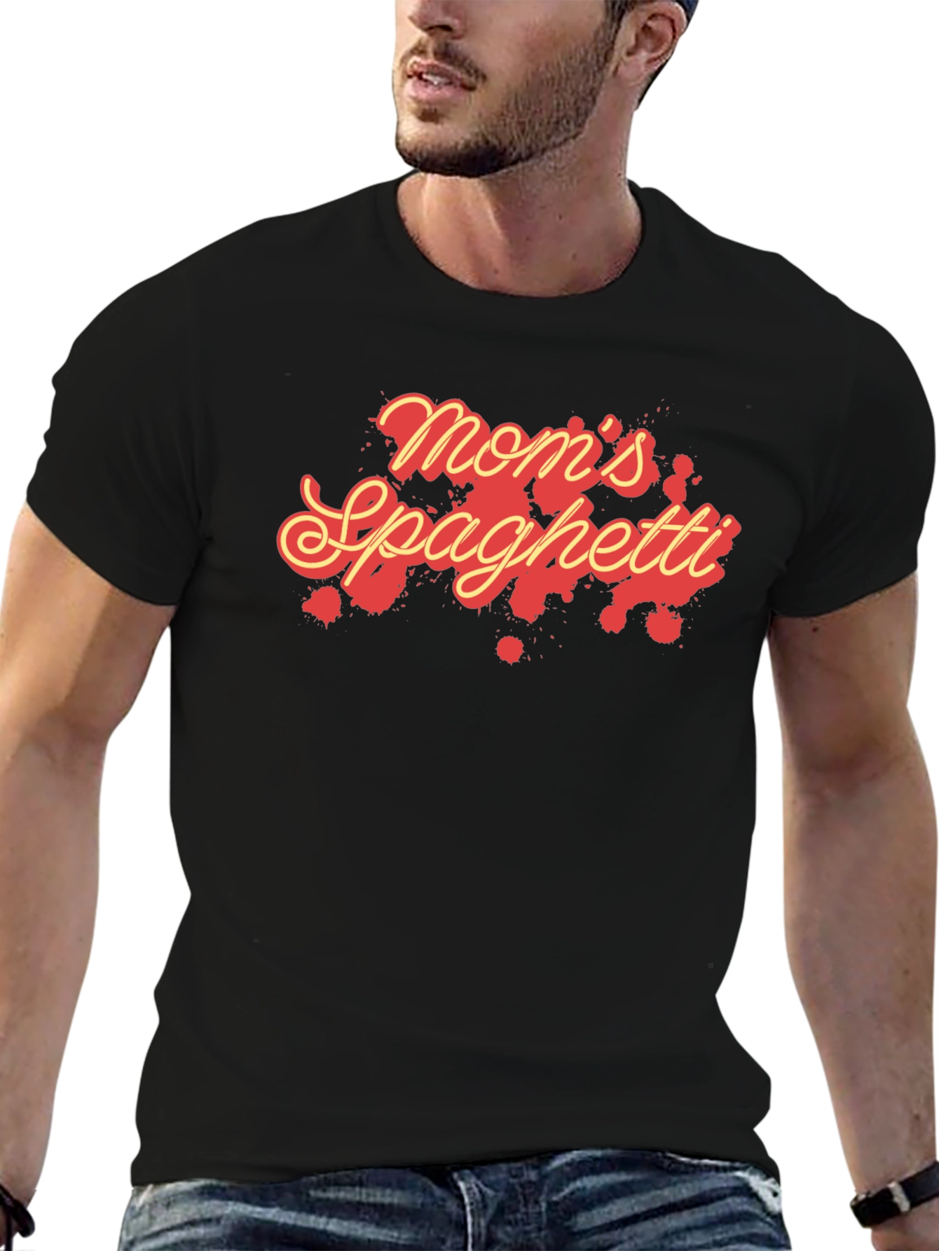Moms Spaghetti Graphic T-Shirt - Unisex
