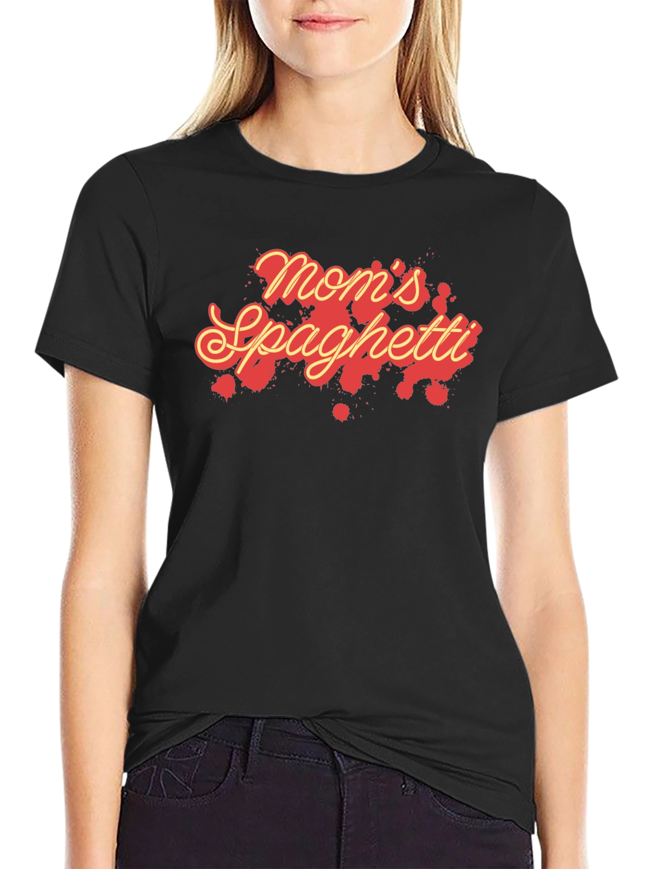 Moms Spaghetti Graphic T-Shirt - Unisex