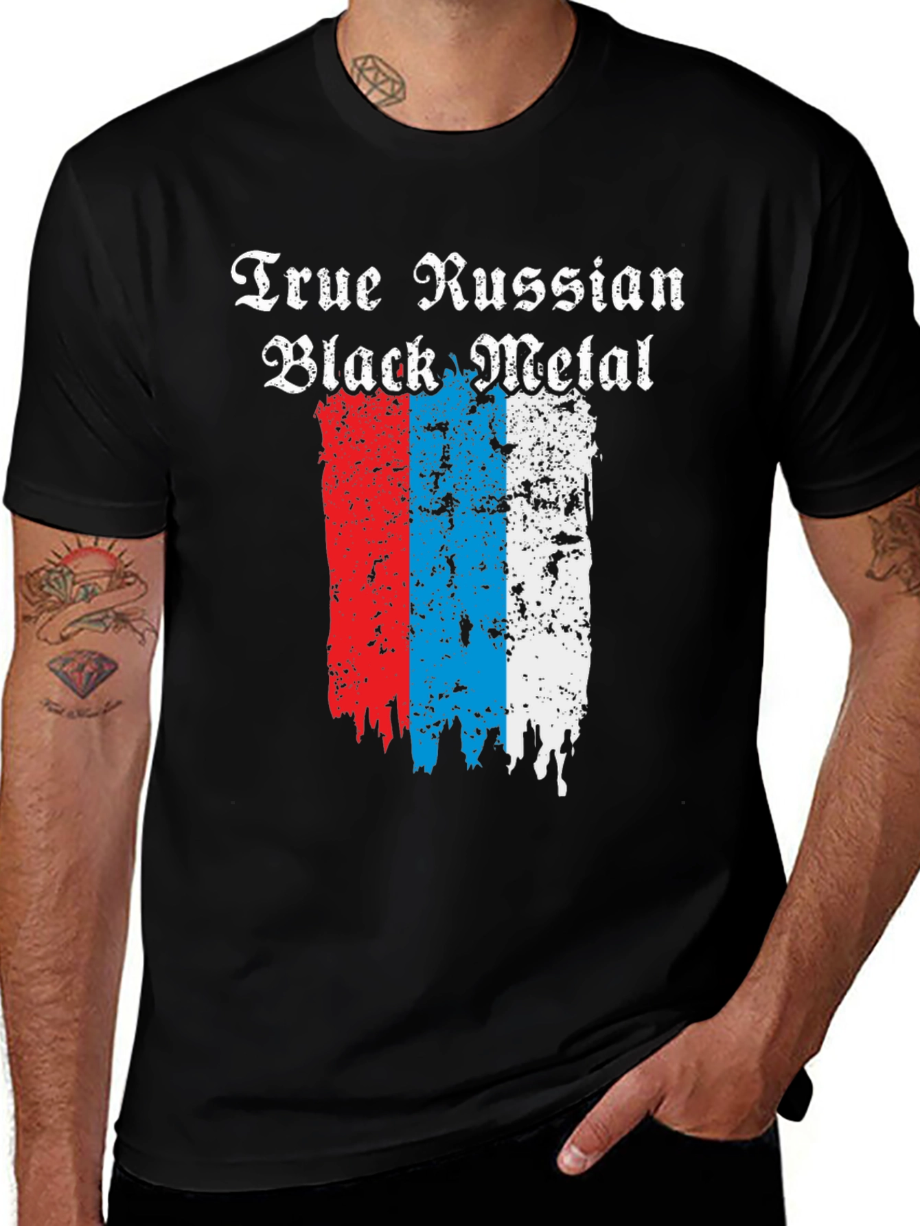 True Russian Black Metal Graphic Tee