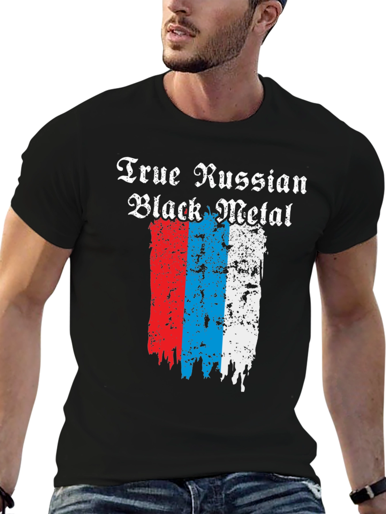 True Russian Black Metal Graphic Tee