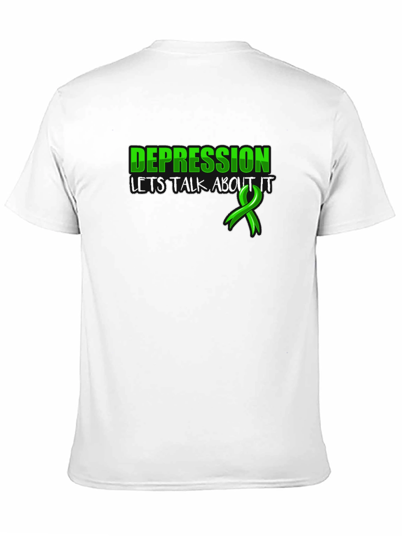 Depression Awareness T-Shirt: Lets Talk About It