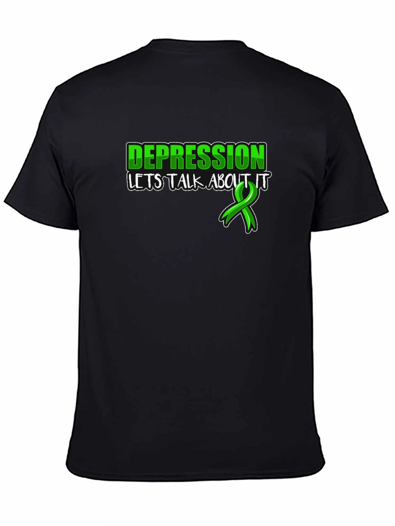 Depression Awareness T-Shirt: Lets Talk About It
