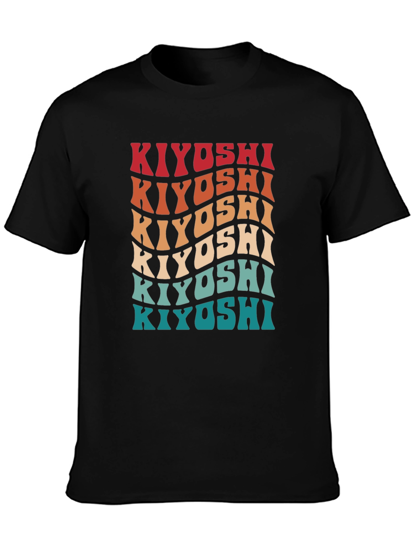 Retro Kiyoshi Black Graphic Tee