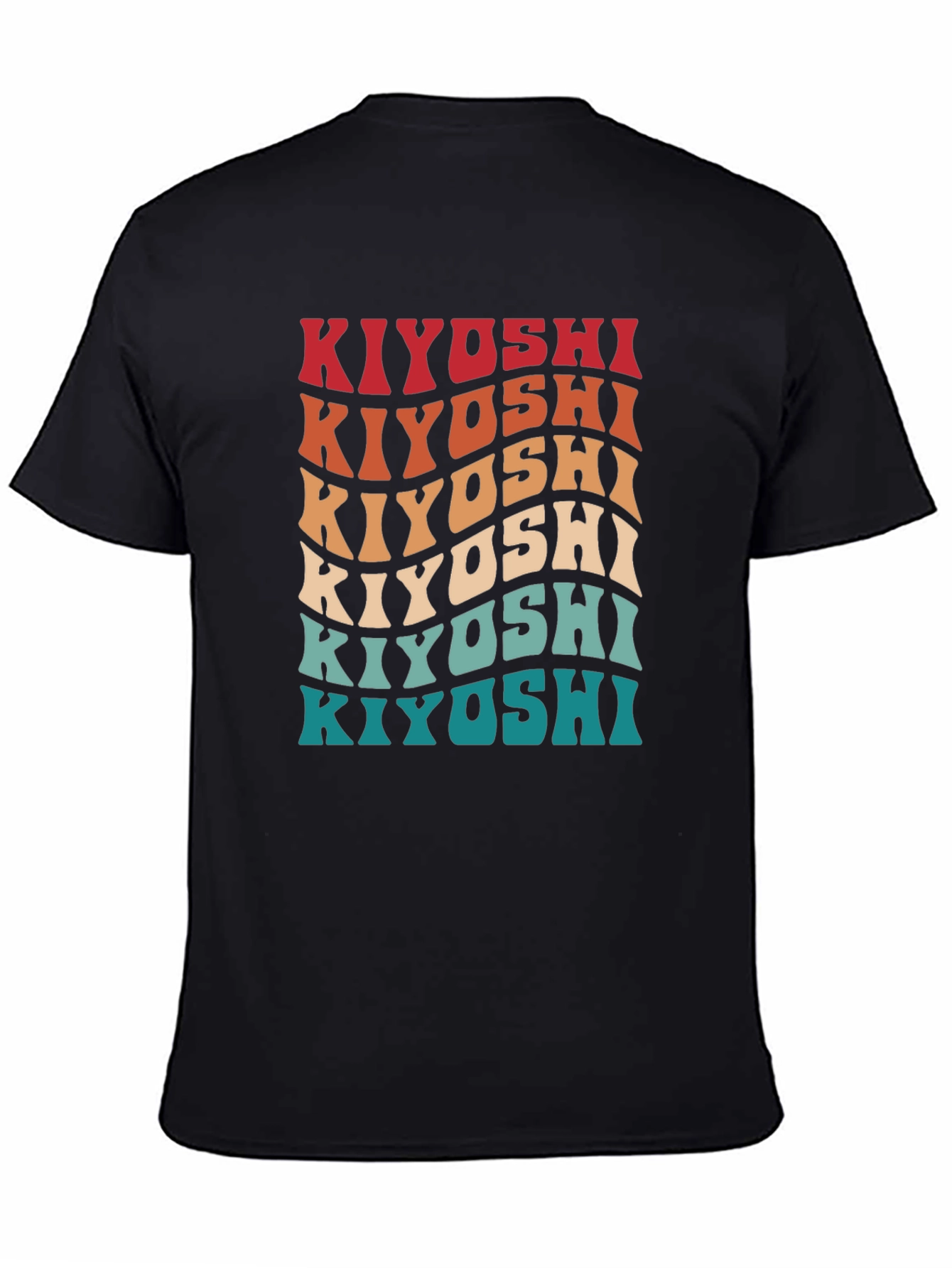Retro Kiyoshi Black Graphic Tee