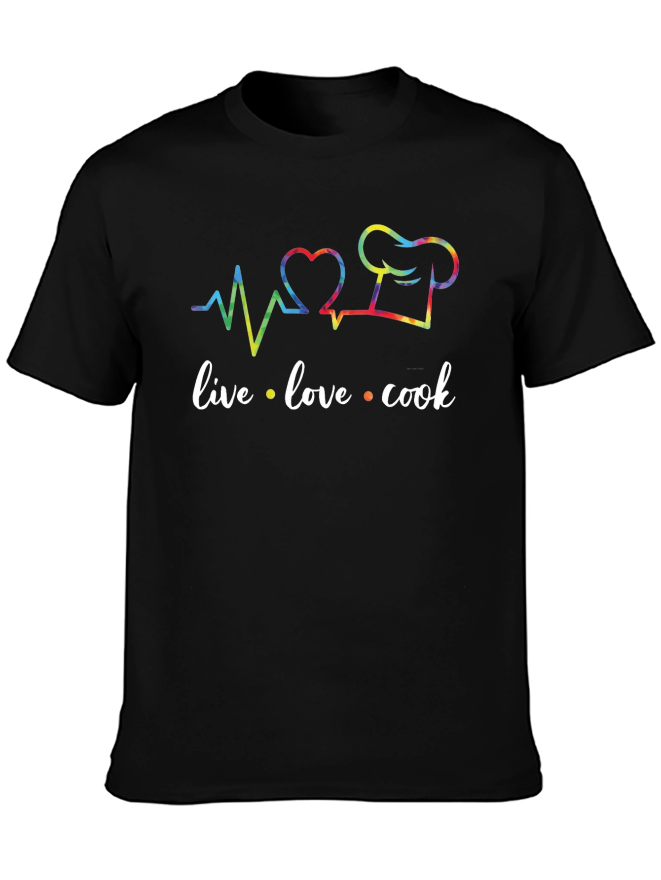 Live Love Cook Chef T-Shirt
