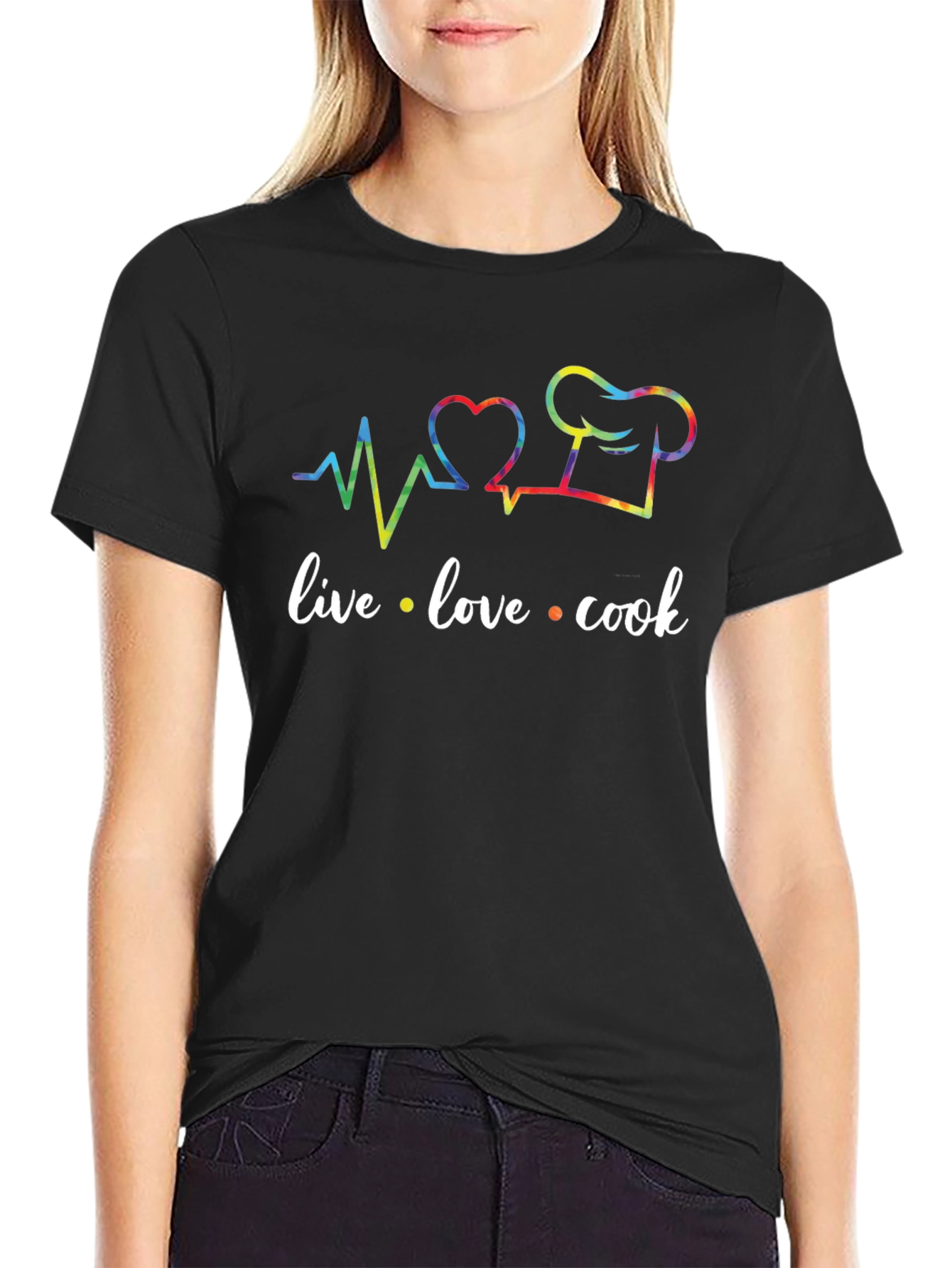 Live Love Cook Chef T-Shirt