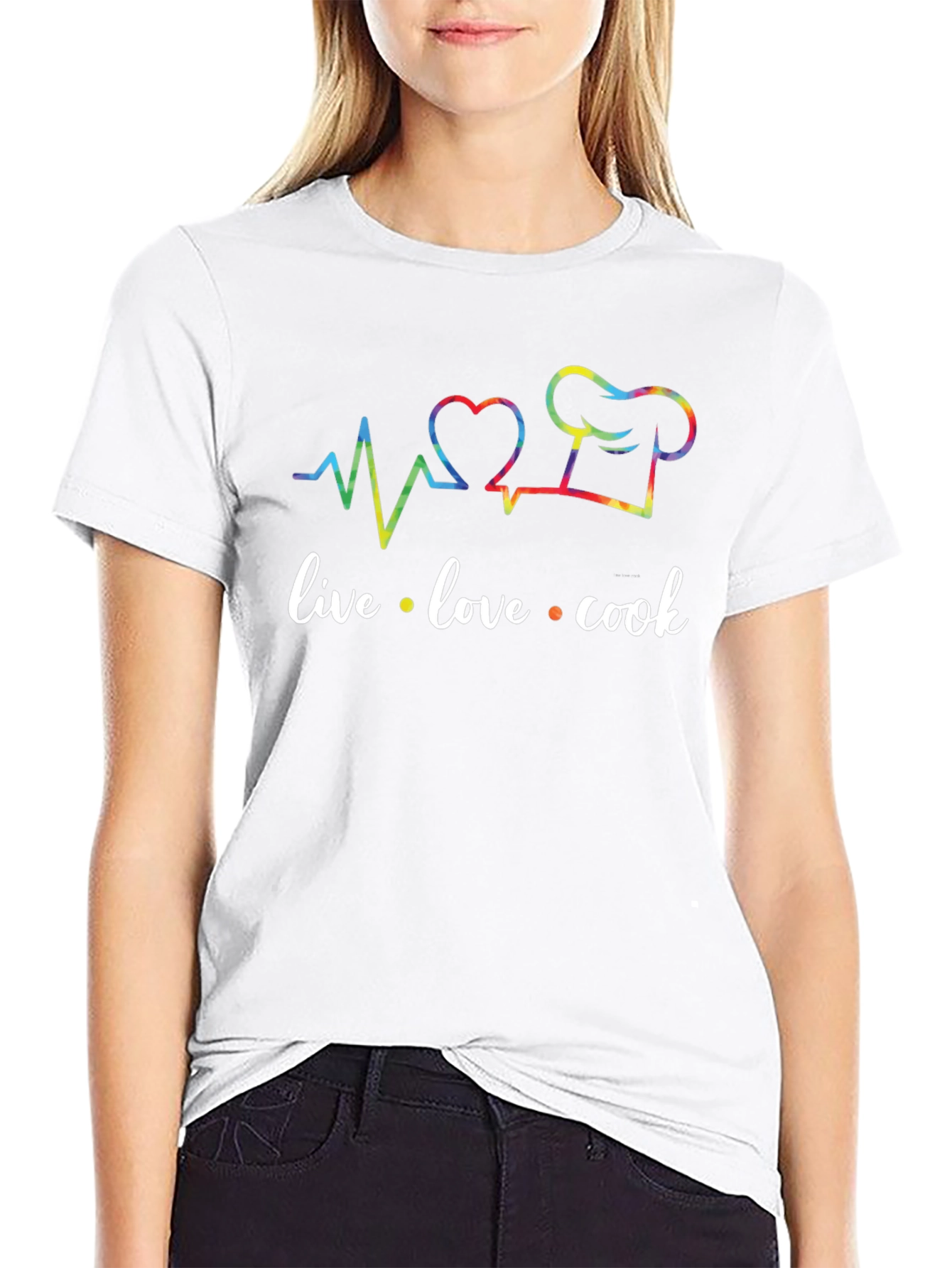 Live Love Cook Chef T-Shirt