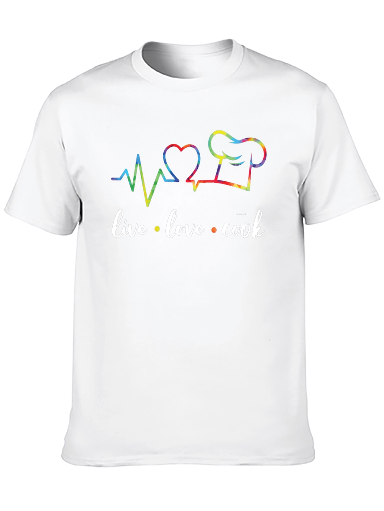 Live Love Cook Chef T-Shirt