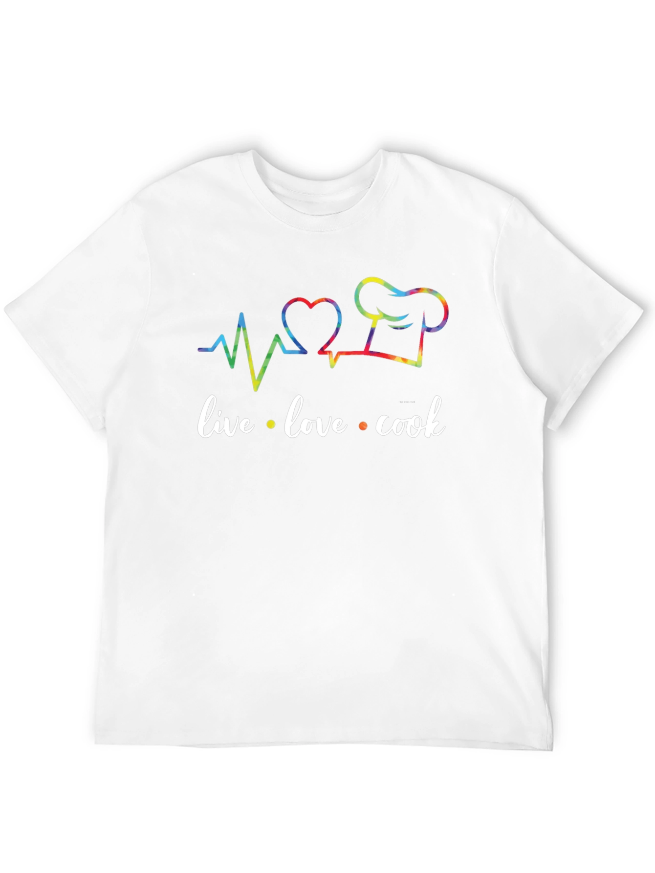 Live Love Cook Chef T-Shirt