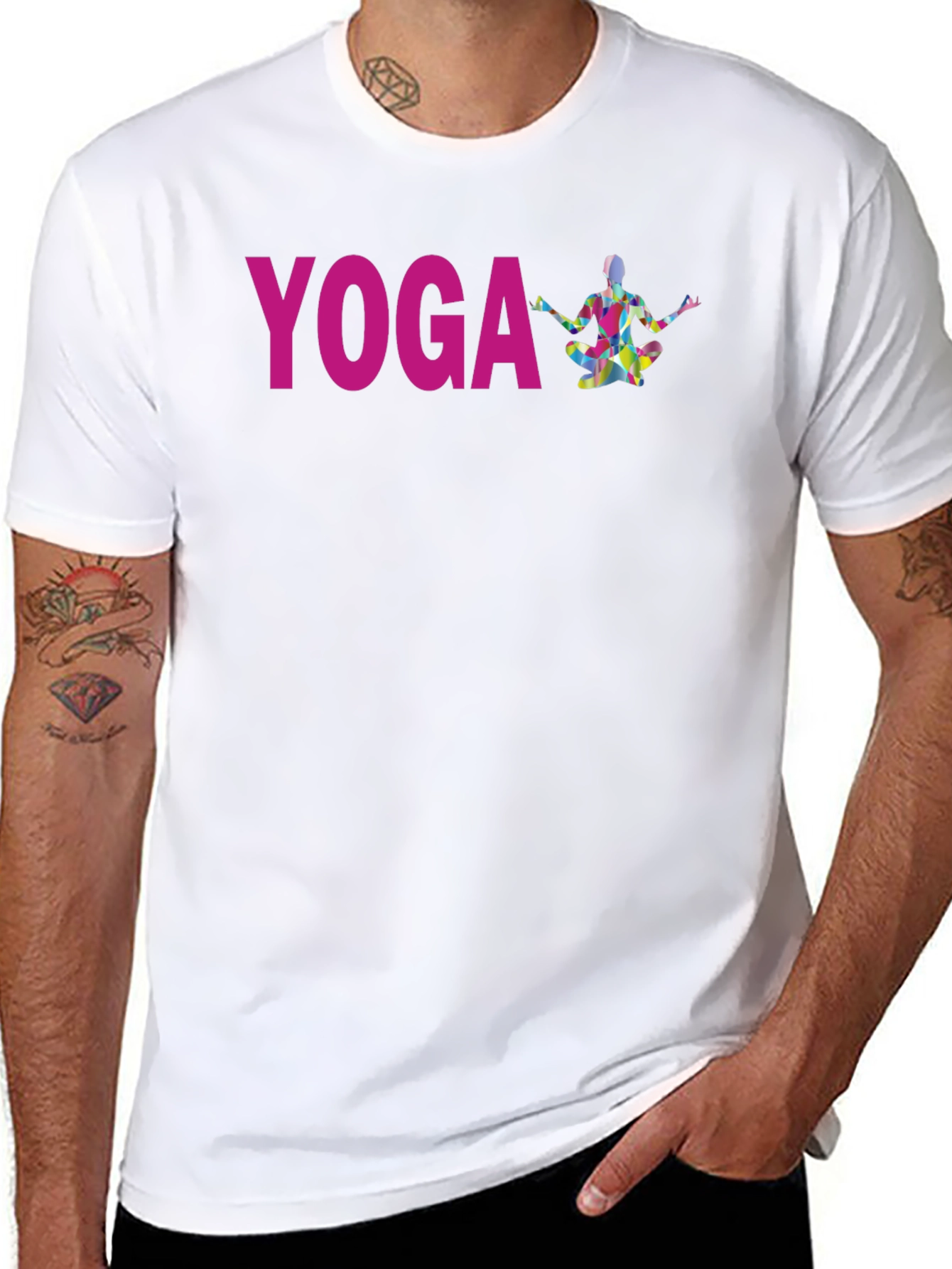 Yoga Graphic Tee - Meditate in Style!