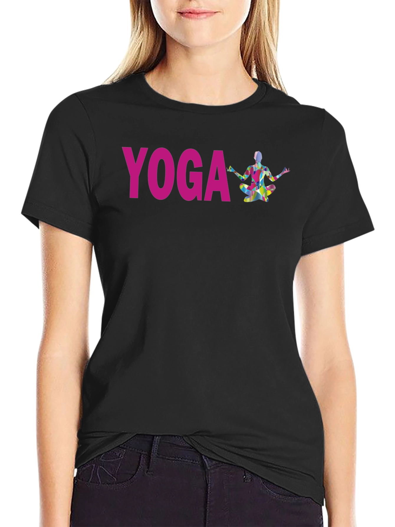 Yoga Graphic Tee - Meditate in Style!