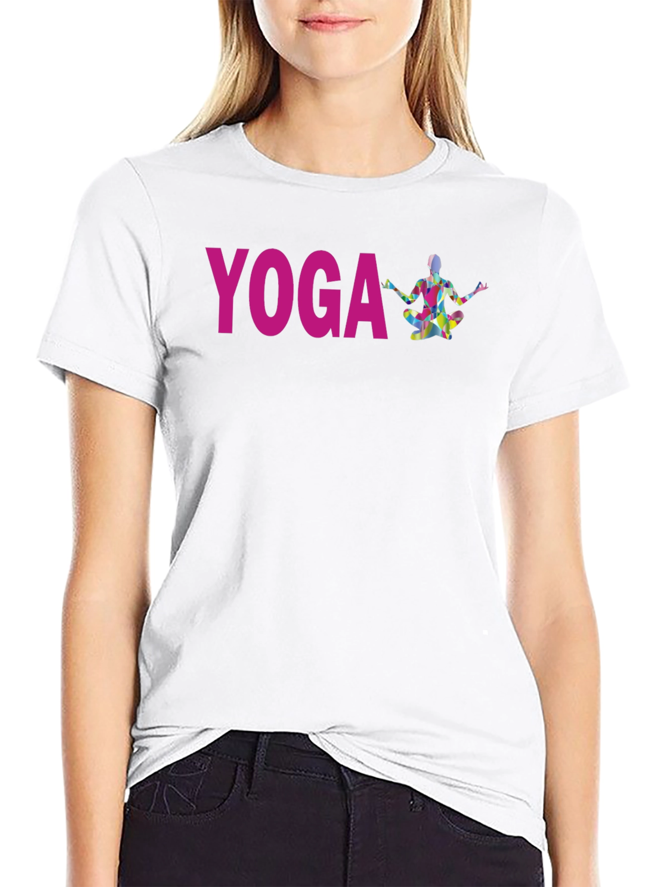 Yoga Graphic Tee - Meditate in Style!