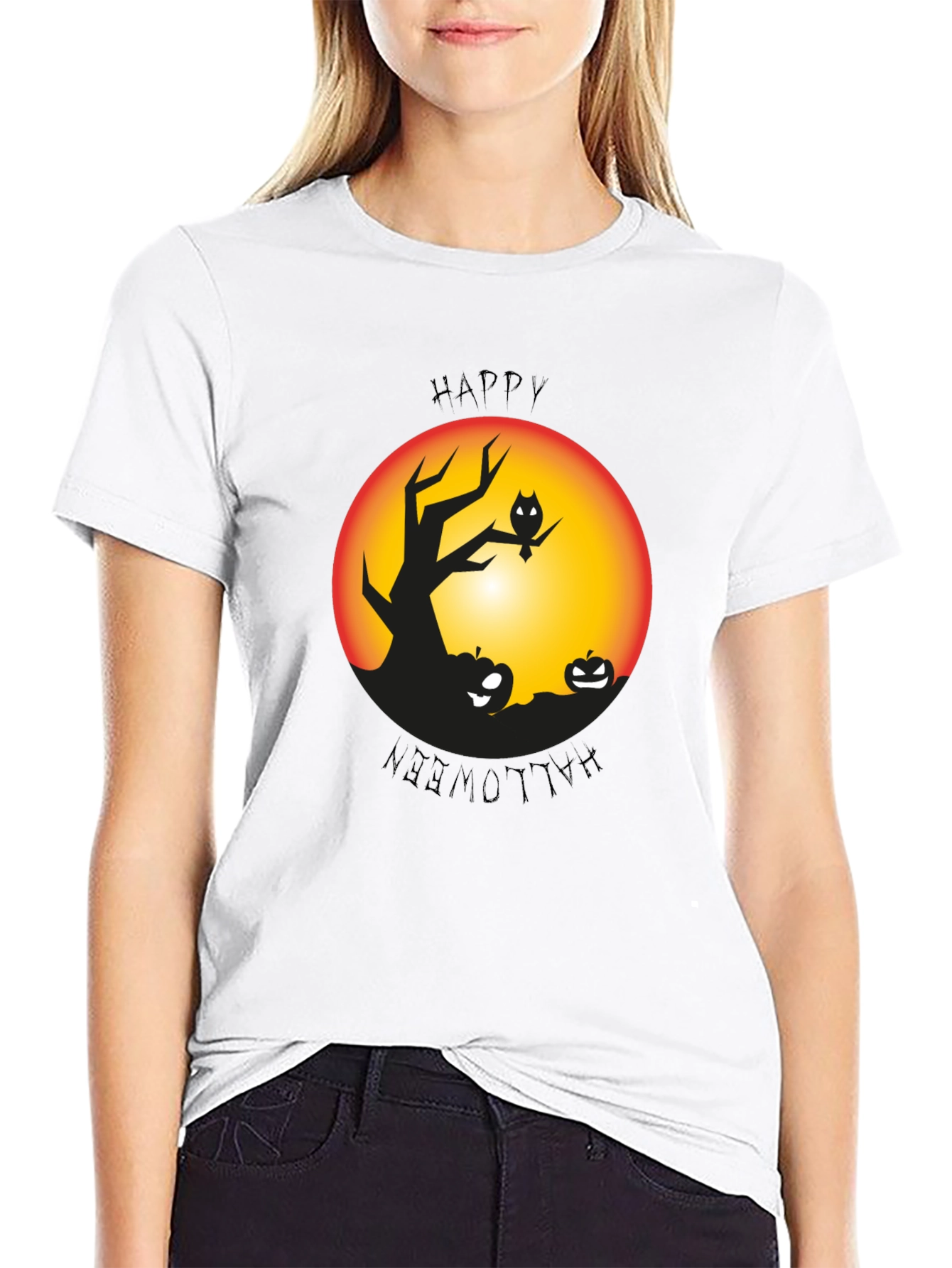 Halloween Graphic Tee - Spooky Season Shirt