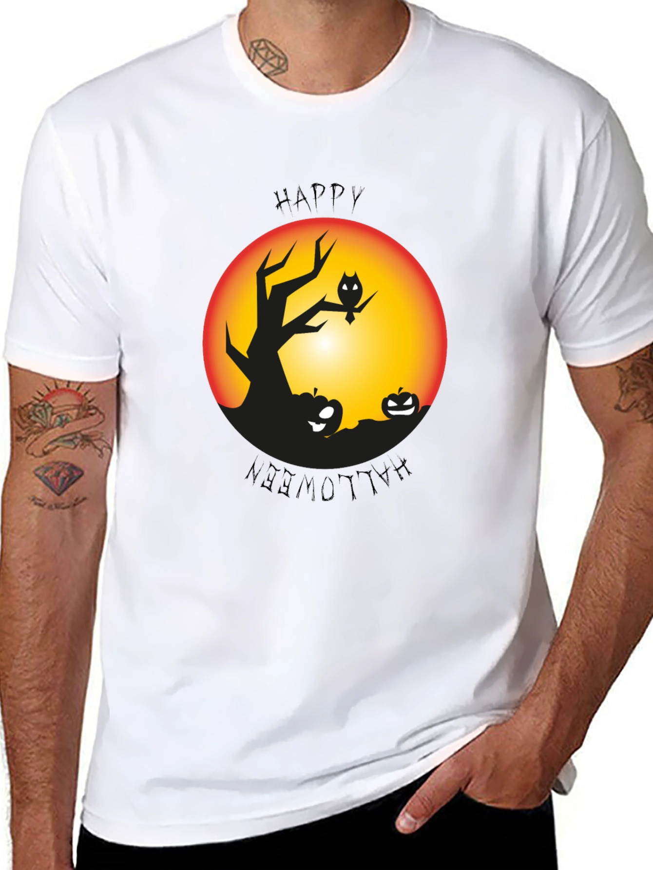 Halloween Graphic Tee - Spooky Season Shirt