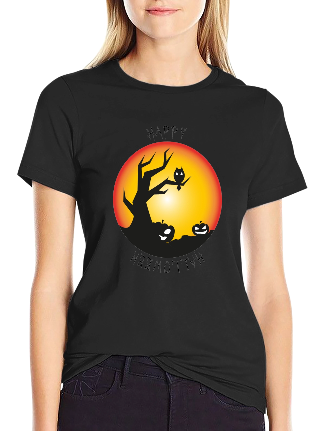 Halloween Graphic Tee - Spooky Season Shirt